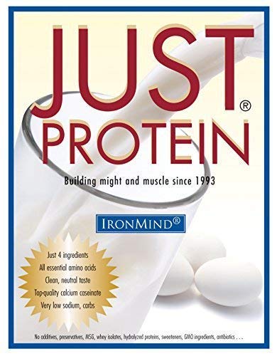Just Protein - Classic Milk and Egg Supplement Powder, Vanilla, 5 lb. Bag by IronMind