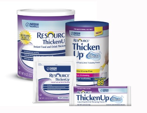 Resource ThickenUp Instant Food Thickeners ( RESOURCE THICKENUP CLEAR PWD 12X4.4OZ ) 12 Each / Case by NESTLE CLINICAL NUTRITION