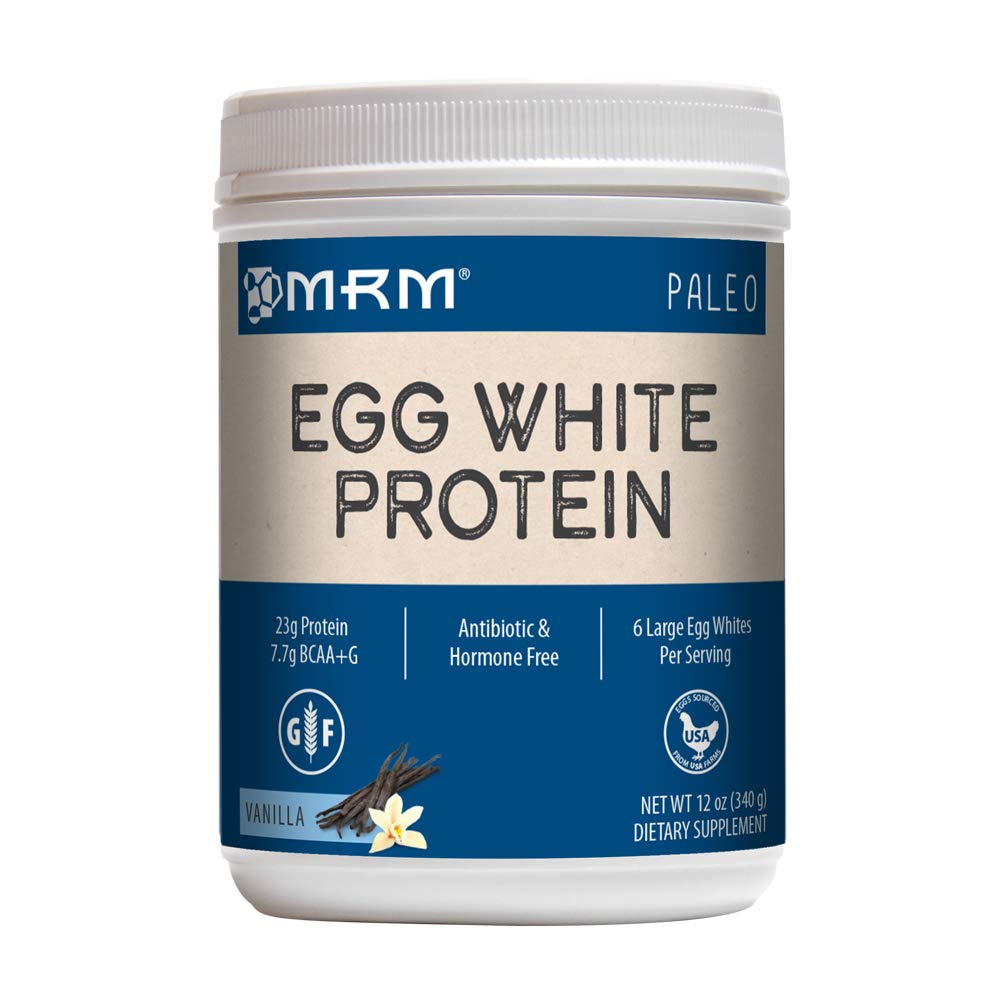MRM Natural Egg White Protein Powder - Rich Vanilla - 12oz by MRM