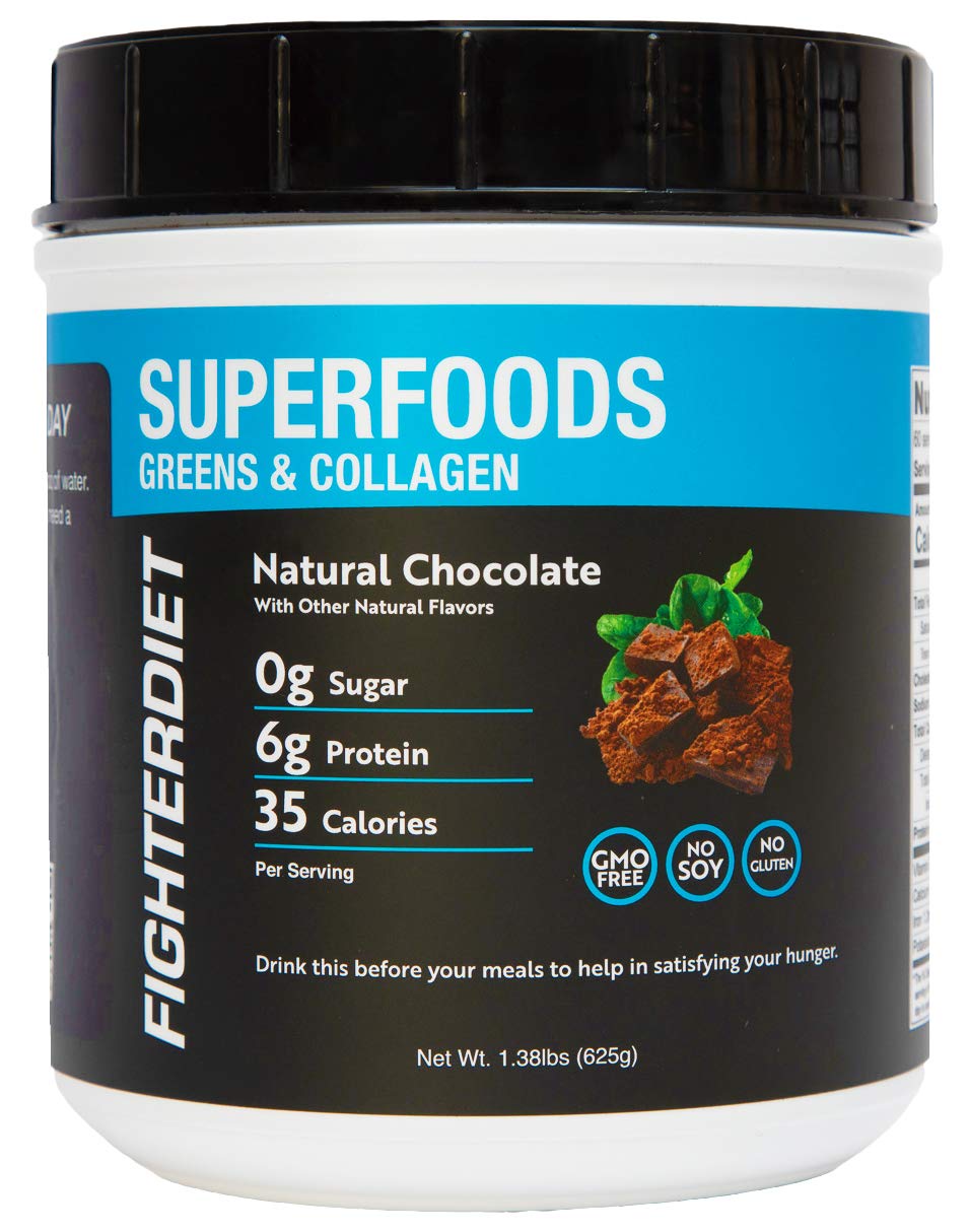 FIghterdiet Collagen & Greens Superfood - 322g by Fighterdiet