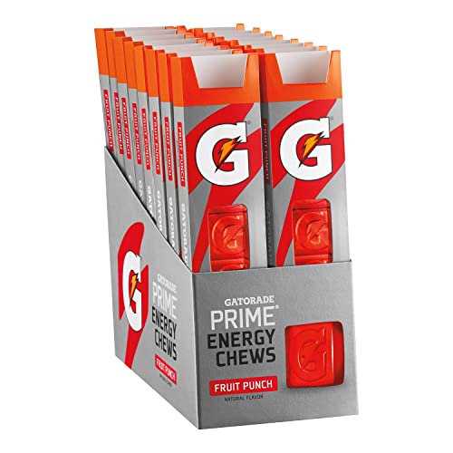 Gatorade Prime Energy Chews, Fruit Punch (Pack of 16) by Gatorade