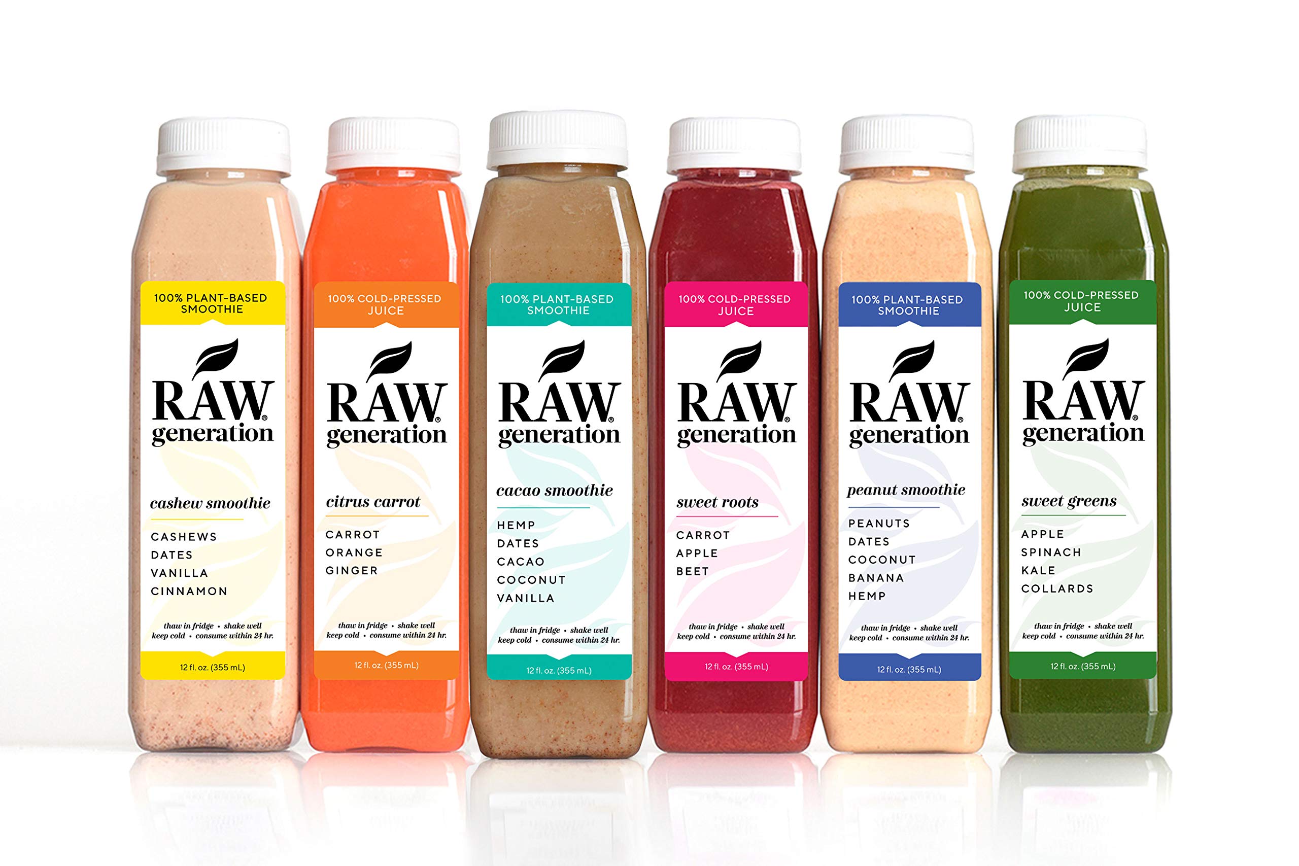 5-Day Protein Cleanse by Raw Generation® - High Protein Juice Cleanse with Dairy and Soy-Free Protein Smoothies/Lose Weight Quickly While Energizing Your Workouts/Jumpstart a Healthier Diet by RAW generation