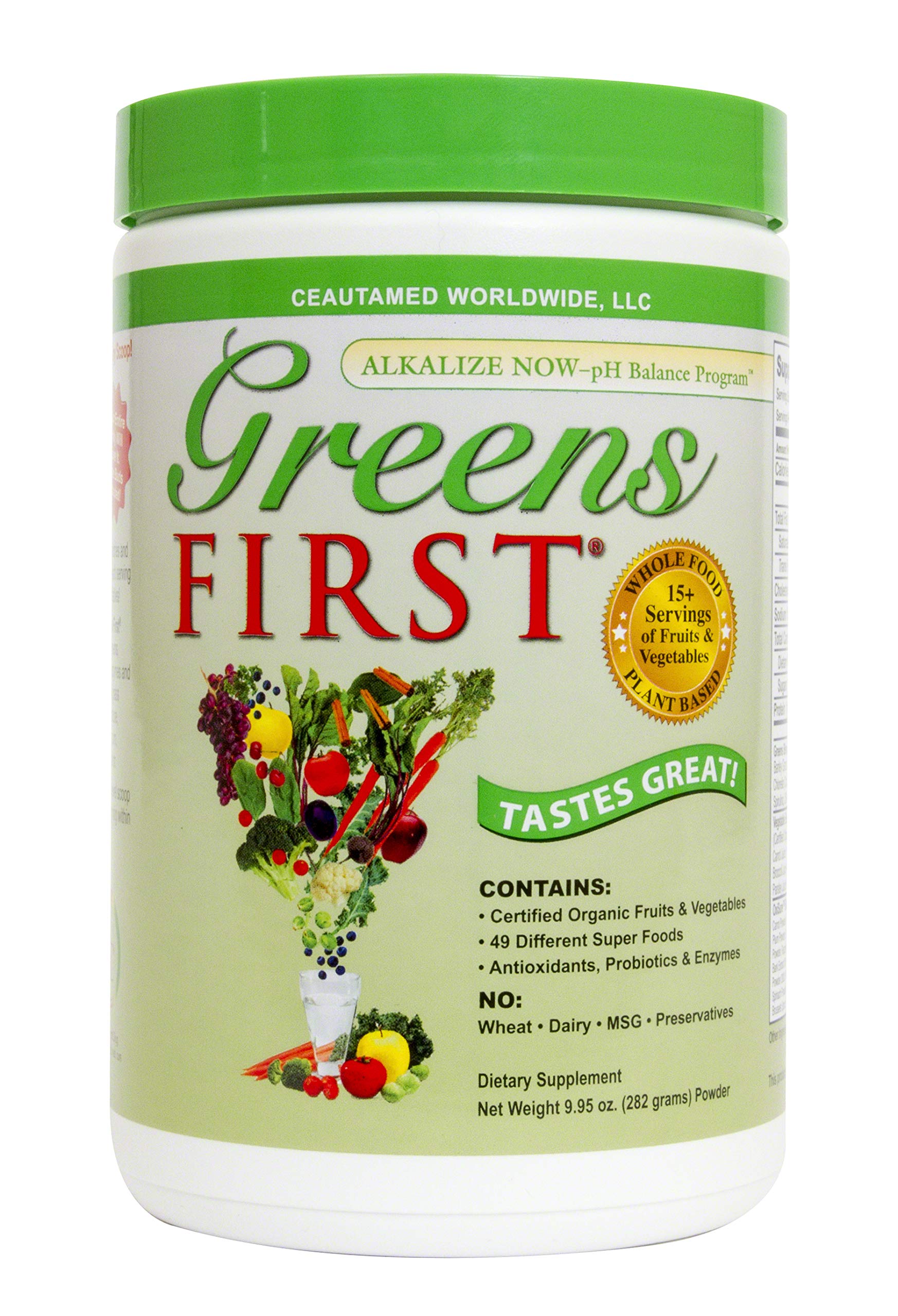 Greens First Nutrient Rich-Antioxidant SuperFood, 9.95 Ounces by Greens First